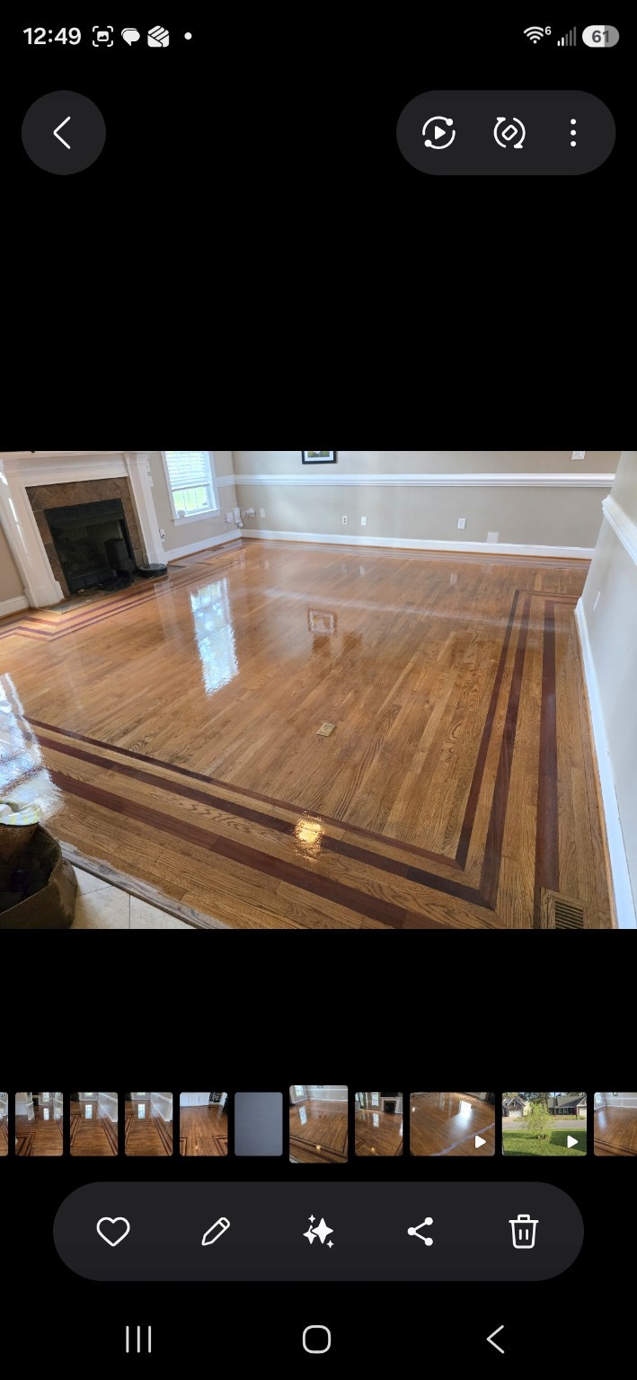 Professional screen and recoat preparation