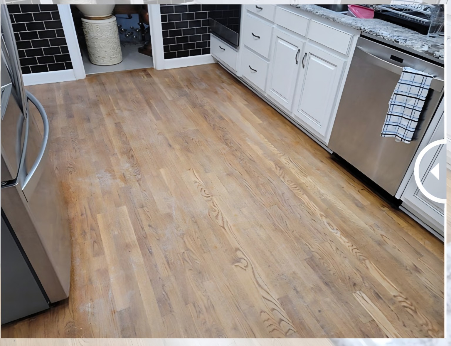 Before — Kitchen floor restoration